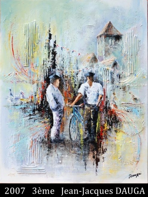 2007 3ème Jean-Jacques DAUGA Concours de peinture 64 salies à peindre